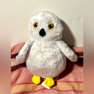 Warner Bros. Harry Potter White and Yellow Plush Owl